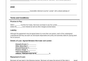 Personal Loan Contract Template Pdf Download Personal Loan Agreement Template Pdf Rtf