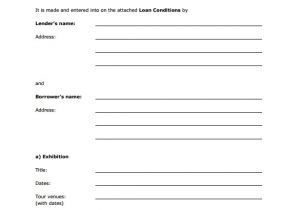 Personal Loan Contract Template Pdf Sample Loan Agreement 12 Free Documents Download In Pdf