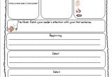 Personal Narrative Writing Template Graphic organizers for Personal Narratives Scholastic
