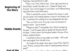 Personal Narrative Writing Template Help Improve Your Child 39 S Reading and Writing How to
