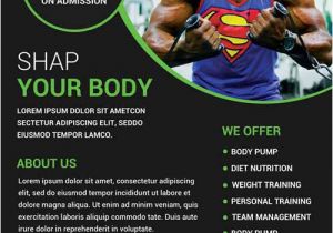 Personal Training Flyer Templates Free Download Gym and Fitness Free Flyer Psd Template