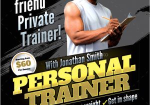 Personal Training Flyer Templates Free Personal Trainer Flyer by Inddesigner Graphicriver