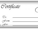 Personalized Gift Certificates Template Free 18 Gift Certificate Templates Excel Pdf formats