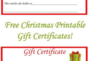 Personalized Gift Certificates Template Free 22 Best Gift Certificate Printables Images On Pinterest