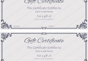 Personalized Gift Certificates Template Free 275 0 Best Beautiful Printable Gift Certificate Templates