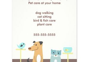 Pet Sitting Brochure Template Free Pet Sitter Flyer Pet Sitters Advertising Flyer Zazzle