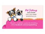 Pet Sitting Business Card Templates Animal Pet Care Business Card Templates Page4