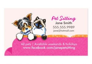 Pet Sitting Business Card Templates Animal Pet Care Business Card Templates Page4