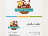 Pet Sitting Business Card Templates Pet Sitting Service Business Card Zazzle Com