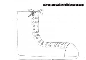Pete the Cat Shoe Template Adventures with Gigi Pete the Cat