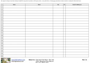 Petition Sign Up Sheet Template Best Photos Of Printable Blank Sign Sheets Blank Sign Up