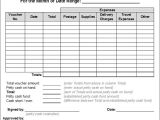 Petty Cash Summary Template 8 Petty Cash Log Templates Excel Templates