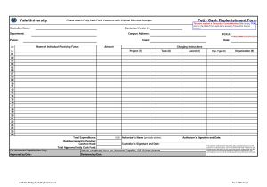 Petty Cash Summary Template Best Photos Of Petty Cash Replenishment form Template