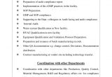 Pharmaceutical Quality Control Resume Sample Resume Sm