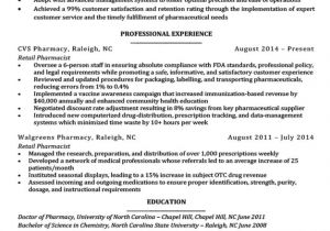 Pharmacist Resume Sample Pharmacist Resume Sample Writing Tips Resume Companion