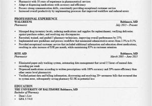Pharmacist Resume Sample Sample Of Pharmacy Technician Resume Sample Resumes