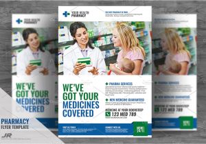 Pharmacy Flyer Template Free Pharmacy Services Flyer Flyer Templates Creative Market