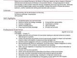 Pharmacy Student Resume Objective Pharmacist Objectives Resume Objective Livecareer