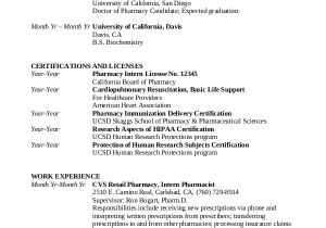 Pharmacy Student Resume Pharmacist Resume Template 6 Free Word Pdf Document