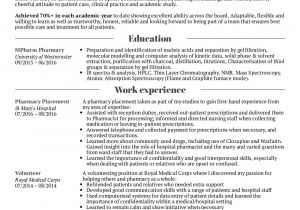 Pharmacy Student Resume Resume Examples by Real People Student Resume Pharmacy