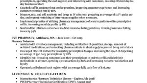 Pharmacy Technician Resume Sample Pharmacy Technician Resume Sample Tips Resumecompanion