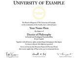 Phd Diploma Template Buy A Fake College Diploma Online
