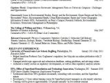 Phd Student Resume Career Services Sample Resumes for Graduate Students and