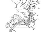 Phoenix Tattoo Template Phoenixfishbird Phoenix Tattoo Commission by Samishii Kami
