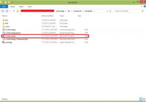 Phonegap Project Template Using Phonegap In Windows 8 Store Applications