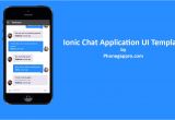 Phonegap Ui Template Ionic Chat Application Template Phonegap Apache