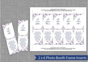 Photo Booth Frame Inserts Template Photo Booth Place Card Insert Download by Diyweddingtemplates