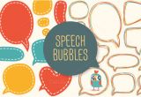 Photo Booth Speech Bubble Template Words Speech Bubbles Photobooth Props Template