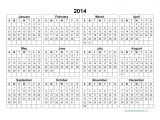 Photo Calendar Template 2014 10 Best Images Of 2014 Annual Calendar Template 2014