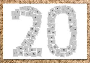 Photo Collage Number Templates Double Digit Number Photo Collage Printable 20 30 40 50