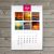Photo Wall Calendar Template Wall Calendar A3 Printable Photo Yearly Monthly
