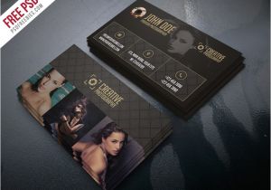 Photographer Business Cards Templates Free Fashion Photographer Business Card Template Free Psd