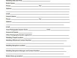Photographer Contract Templates 14 Wedding Photography Contract Template 14 Download