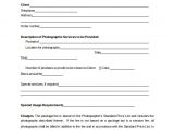 Photographer Contracts Templates 12 Photography Contract Templates Pdf Word Pages