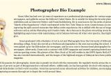 Photography Bio Template Photographer Bio Examples Bio Examples