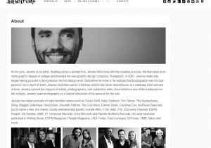 Photography Bio Template the Complete Guide to Writing Your Photographer About Page