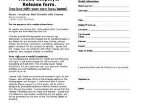 Photography Contract Template Australia Model Release forms Lucy Yates Photography