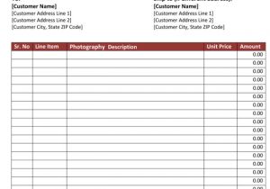 Photography Receipt Template Free 5 Photography Invoice Templates to Make Quick Invoices