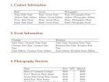 Photoshoot Contract Template Photoshoot Contract Template