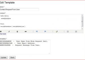 Php Send Email Template Email Template Functionality with Manage Content From