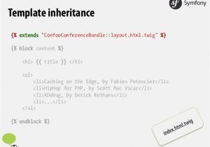 Php Template Inheritance Build Powerfull and Smart Web Applications with Symfony2