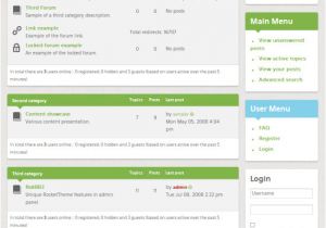 Phpbb forum Templates Download Hexeris PHPbb3 Template From Rockettheme