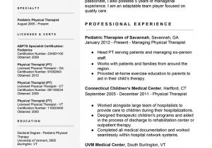 Physical therapy Student Resume 7 Easy Ways to Improve Your Physical therapist Resume