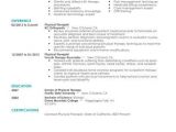 Physical therapy Student Resume Best Physical therapist Resume Example Livecareer