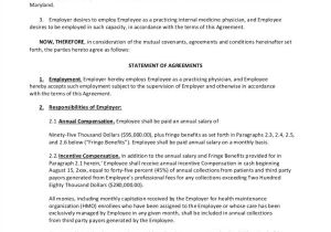 Physician Employment Contract Template 26 Employment Contract Samples Templates Pdf Word