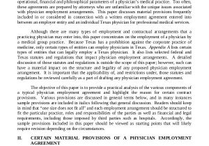 Physician Employment Contract Template Employment Agreement Template 24 Free Word Pdf format
